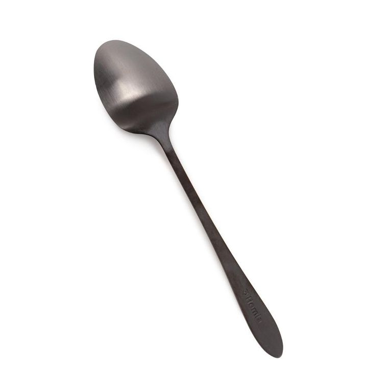 Homla, Stilo, zestaw łyżeczek do herbaty, czarnych, 3 szt.