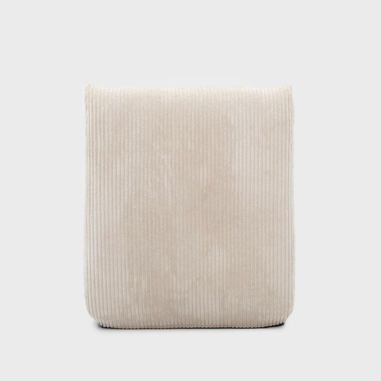 Homla, Svela, fotel modułowy, beżowy sztruksowy, 59,5-80-62 cm