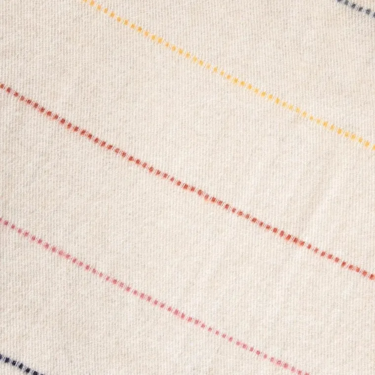 Homla, Tilbe, koc z ozdobnymi kolorowymi przeszyciami, 150-200 cm