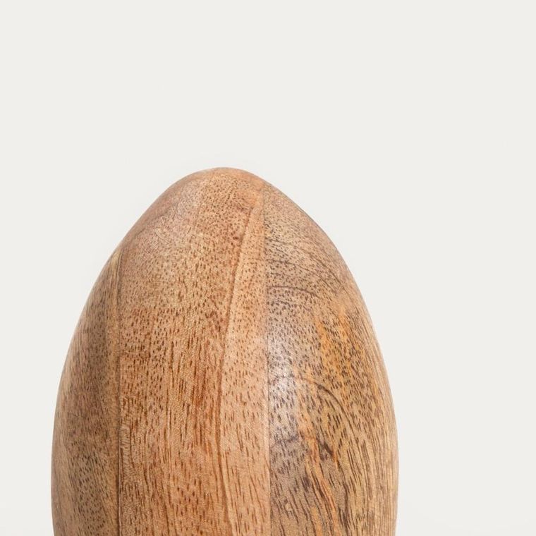 Homla, Toby, figurka, jajko małe z drewna mango, 7,5-10,5 cm