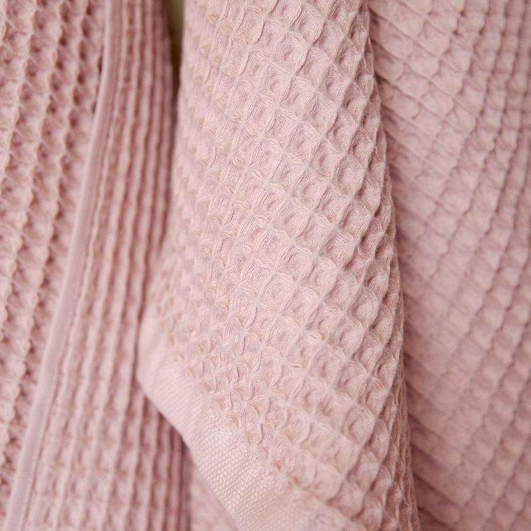 Homla, Vaffel, ręcznik, różowy, 70-130 cm