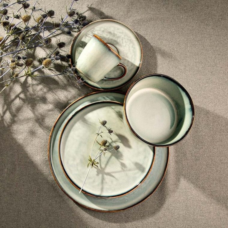 Homla, Vellora, talerz, mały błękitny, 16 cm