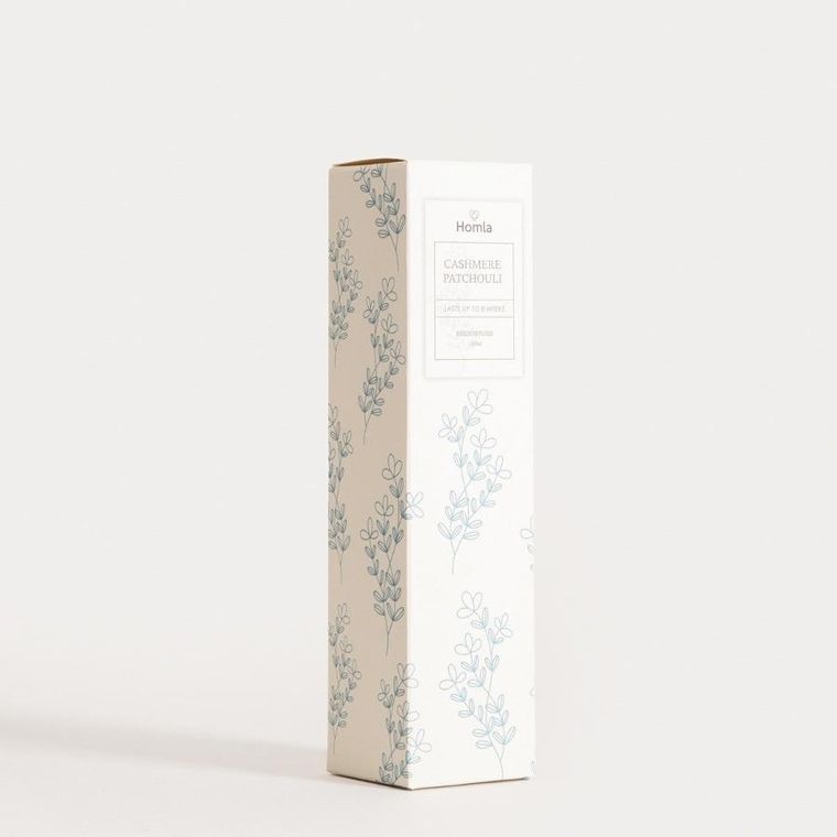 Homla, Verde, dyfuzor zapachowy, Cashmere Patchouli, 120 ml