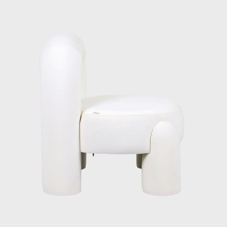 Homla, Viggo, fotel, ecru, 73-69-80 cm