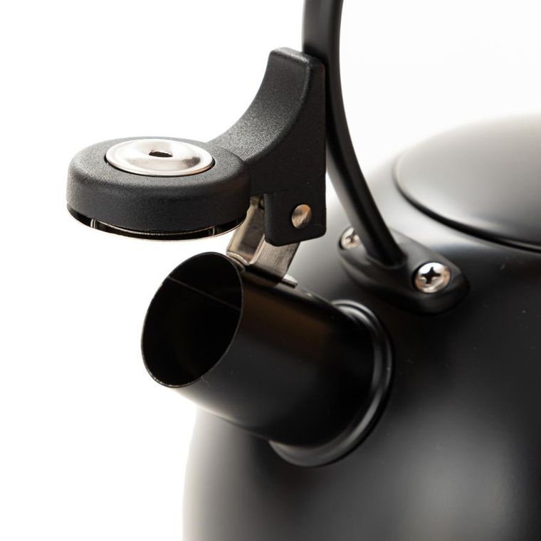 Homla, Virgen Czajnik czarny z drewnianym uchwytem 2,5 L