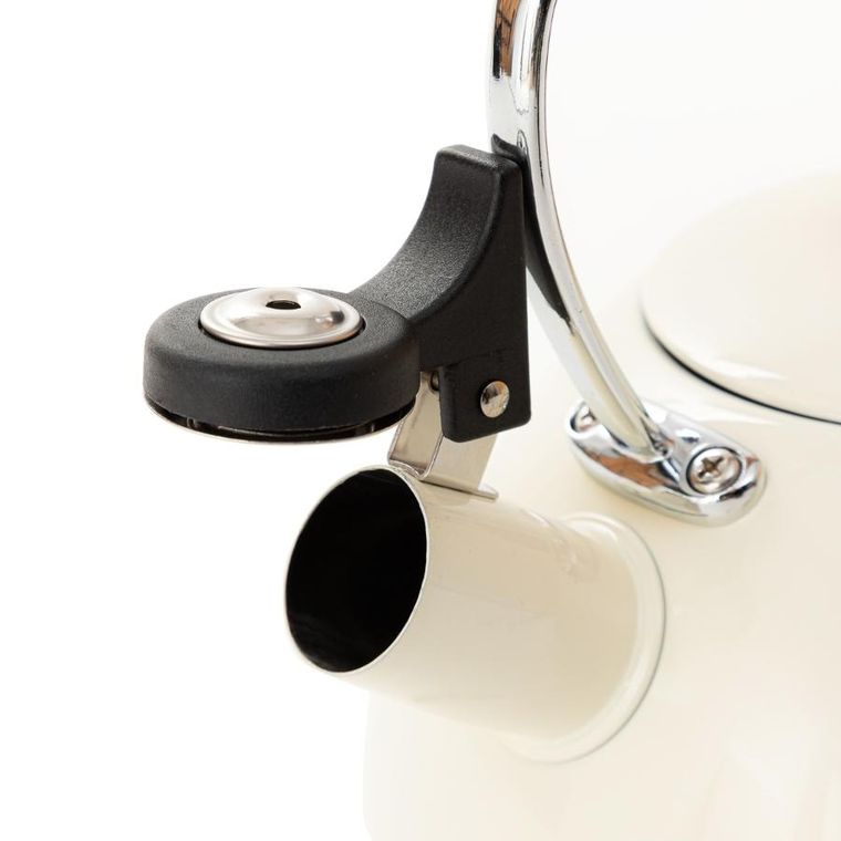 Homla, Virgen, czajnik, kremowy z drewnianym uchwytem, 2,5l