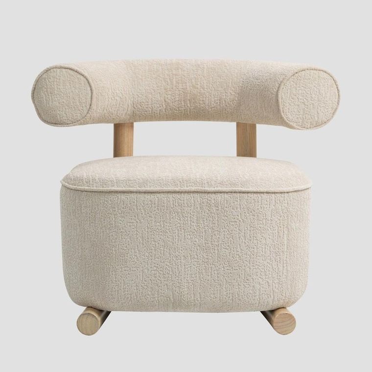 Homla, Vita, fotel, ecru, 72-81-67 cm