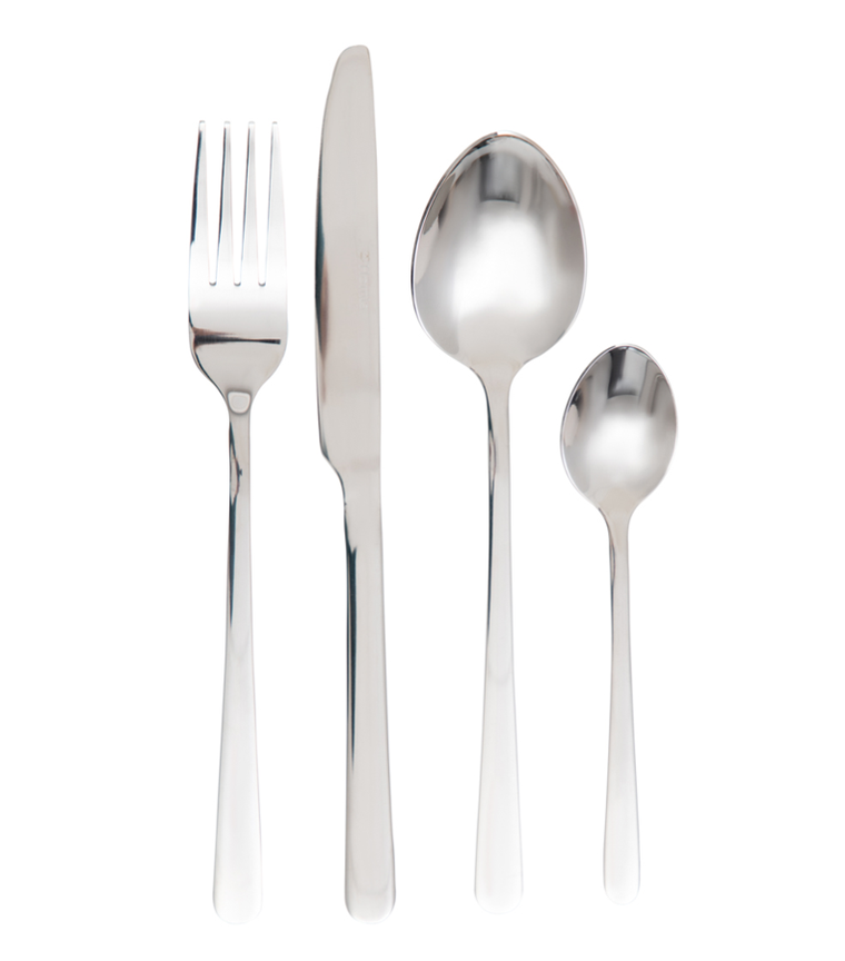 Homla,lugano, zestaw sztućców, srebrnych, 24 szt.