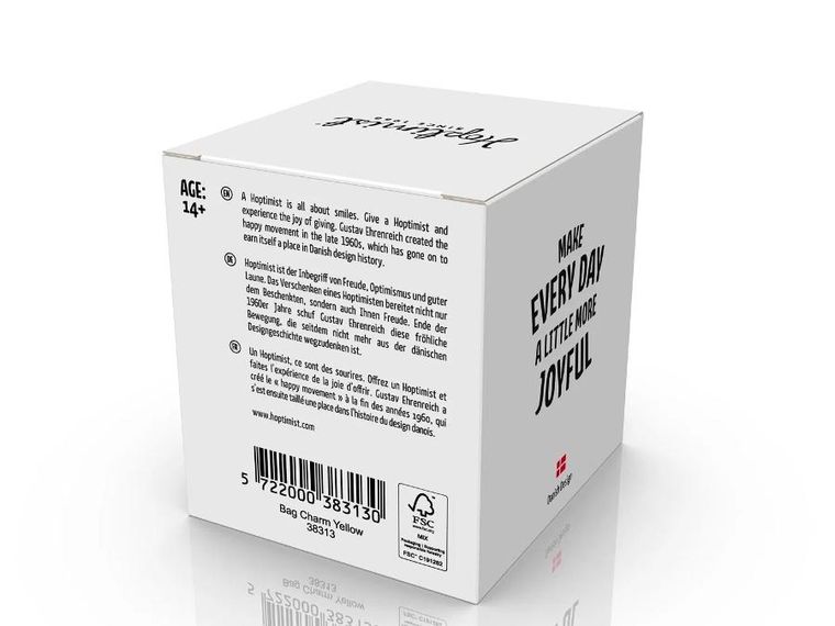 Hoptimist, Charm, zawieszka, żółta