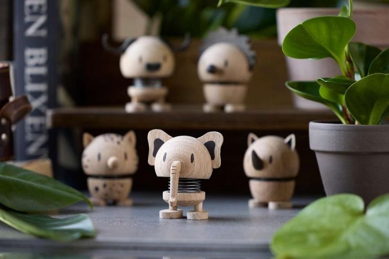 Hoptimist, Elephant S, figurka, dębowa