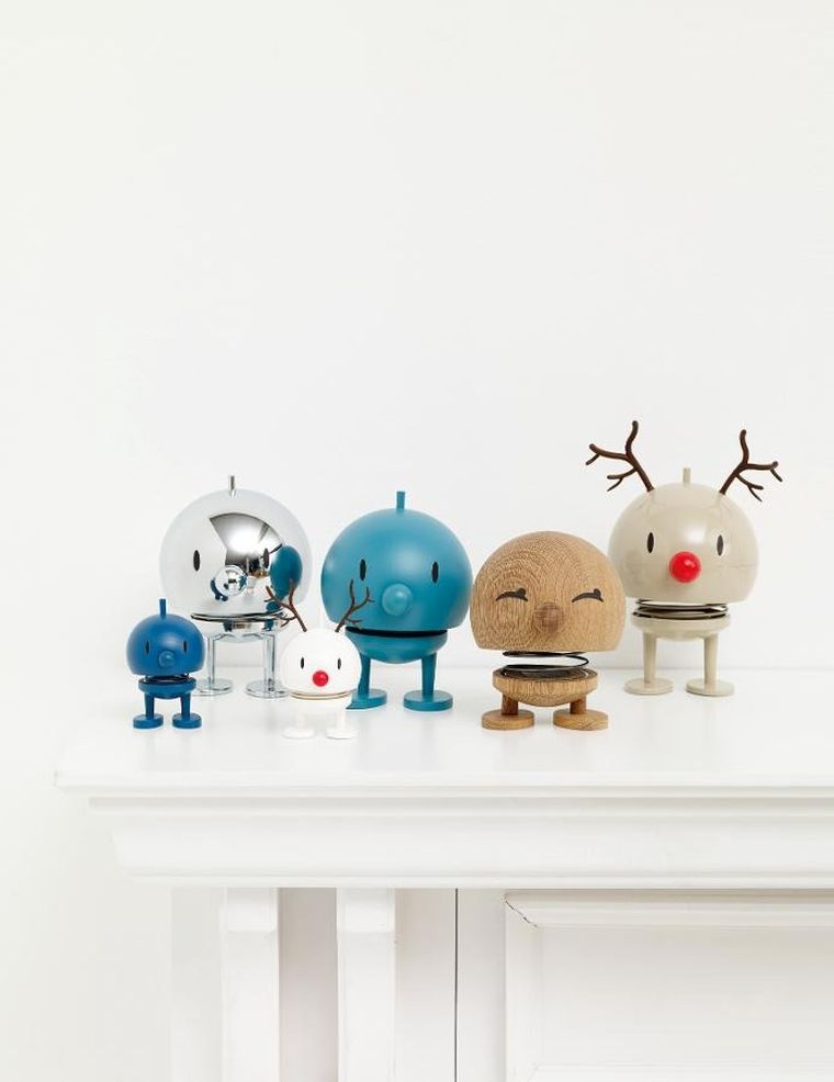Hoptimist, figurka, Reindeer Bumble S, biały