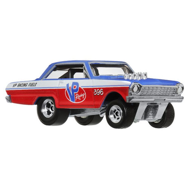 Hot Wheels, 50. rocznica, '63 Chevy Nova & '88 Chevy Silverado 3500, pojazdy transportowe Premium, skala 1:64, HRV42