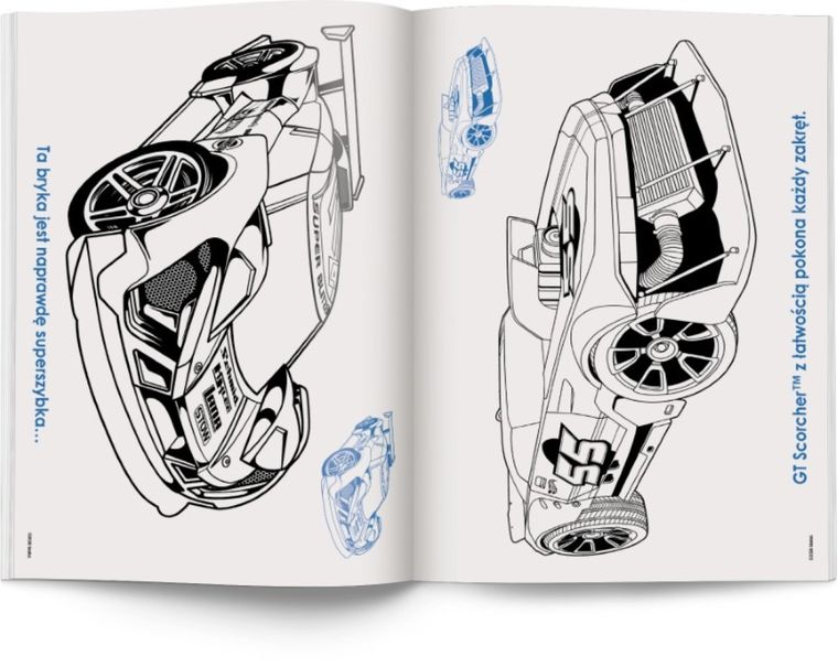 Hot Wheels. Kolorowanka z naklejkami