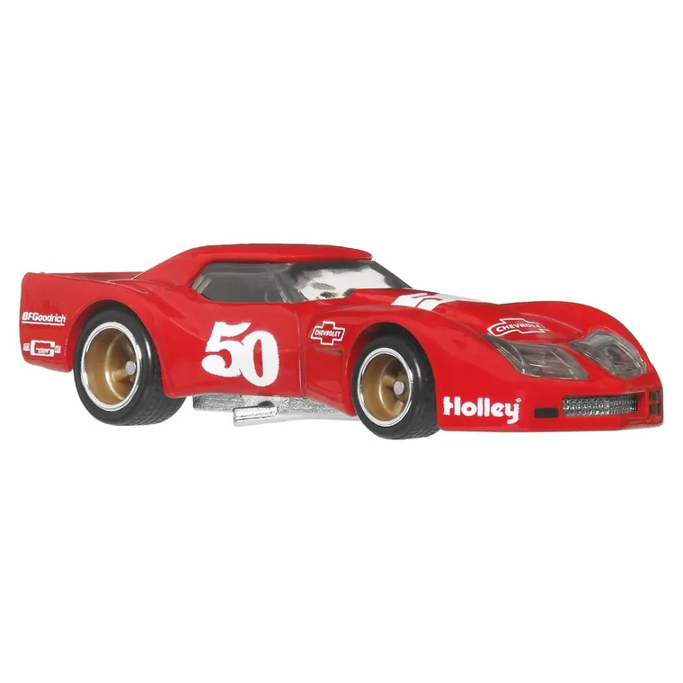 Hot Wheels, Kultowe auta, '76 Greenwood Corvette, pojazd Premium, 1:64, JKF24