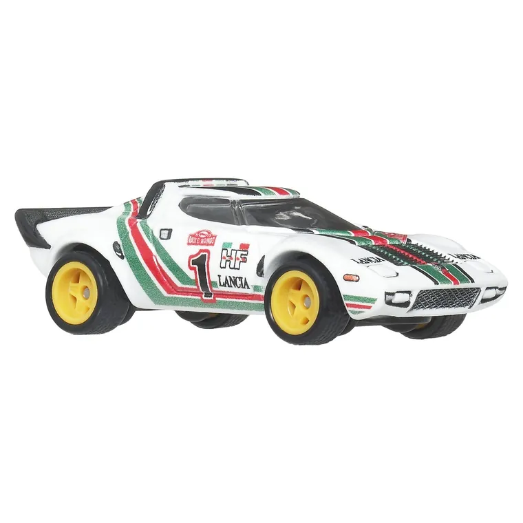 Hot Wheels, Kultowe auta, Lancia Stratos, pojazd, skala 1:64, JKF26