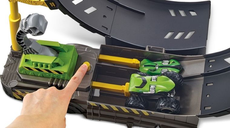 Hot Wheels, Monster Trucks, Monster pętla, zestaw torów