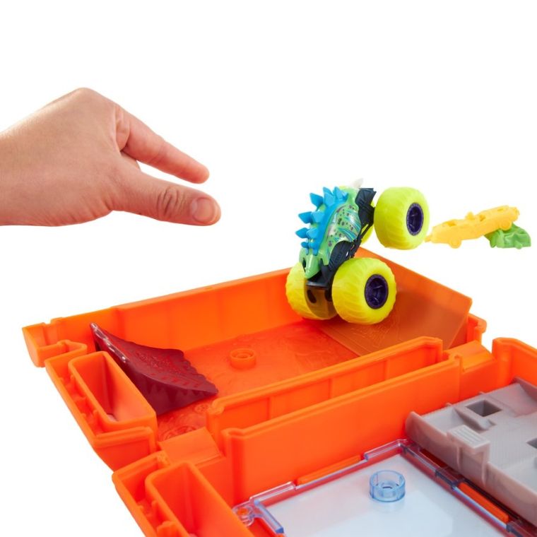 Hot Wheels, Monster Trucks, Tankuj i jedź, zestaw do zabawy