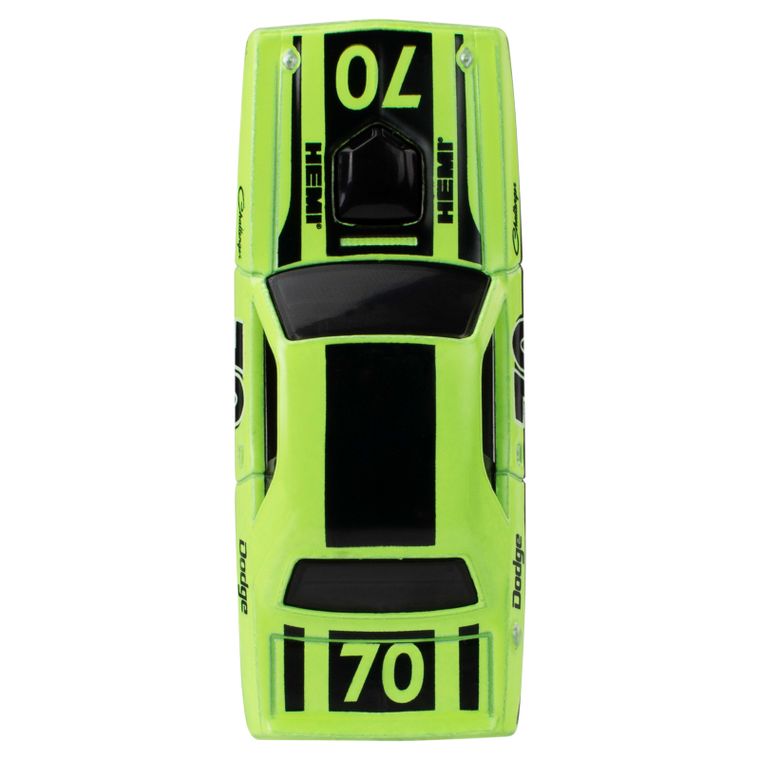 Hot Wheels, Neon Speeders, '70 Dodge Hemi Challenger, pojazd, 1:64, JKX97