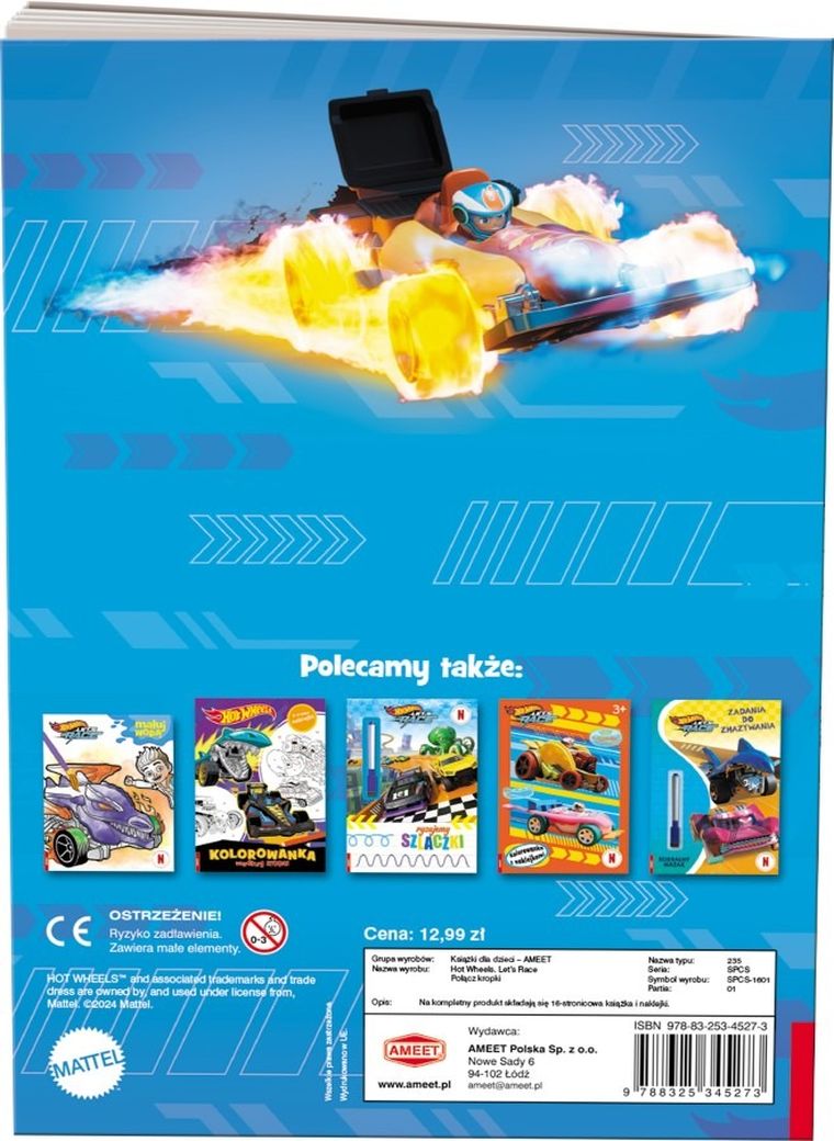 Hot Wheels. Połącz kropki