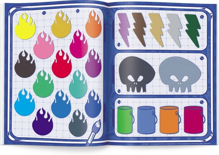 Hot Wheels. Pomaluj brykę!