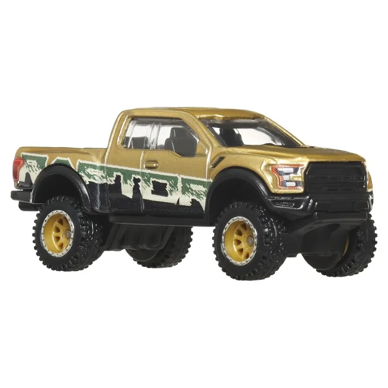 Hot Wheels, Premium, Kultowe auta, 2017 Ford F-150 Raptor, pojazd, 1:64, JBK70