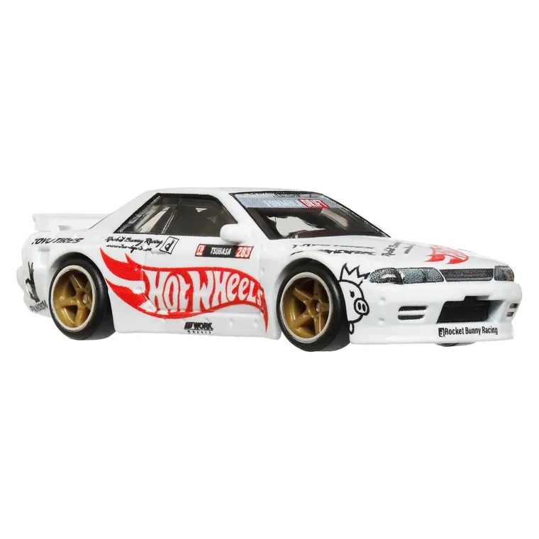 Hot Wheels, Premium, Kultowe auta, Nissan Skyline GT-R (R32) Pandem, pojazd, 1:64, HRV68