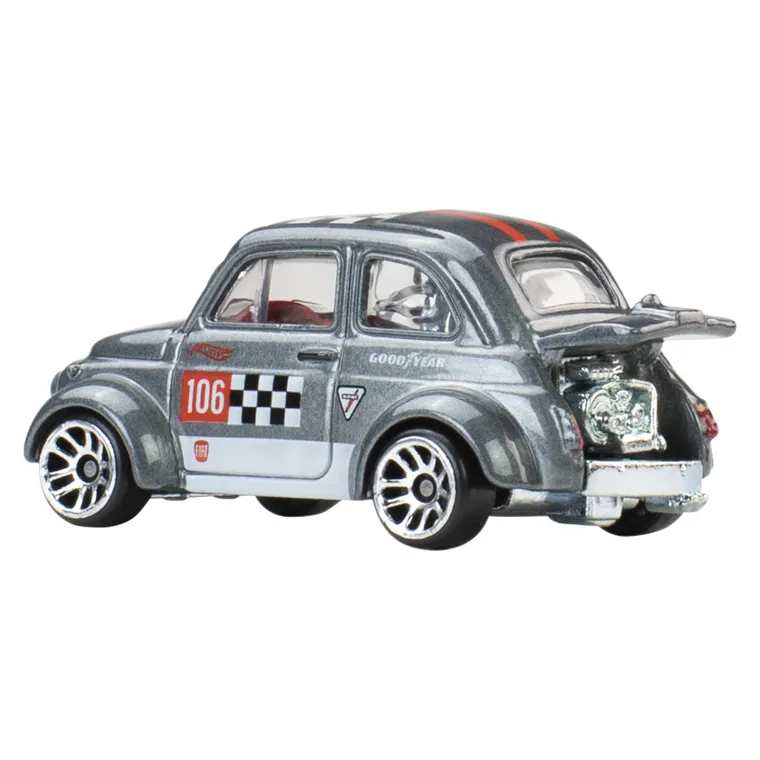 Hot Wheels, Silver Series, '60 Fiat 500D Modificado, pojazd, 1:64, JKX70