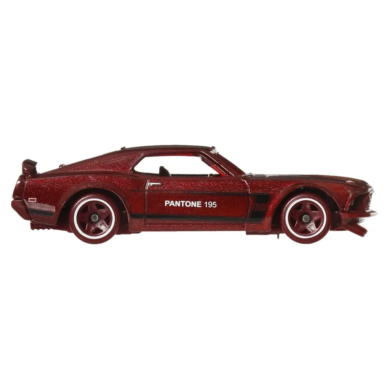 Hot Wheels, Silver Series Pantone, '69 Ford Mustang Boss 302, samochodzik, skala 1:64, JKY48