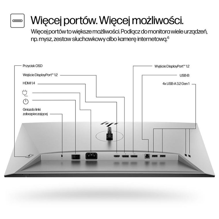 HP, monitor, LED, 23,8”, S7 Pro, 724pf, 8X530AA, 100 Hz