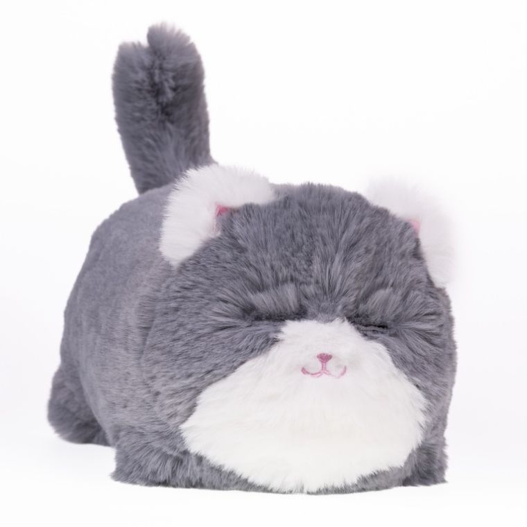 Huggy Luv, maskotka interaktywna, kot, szary