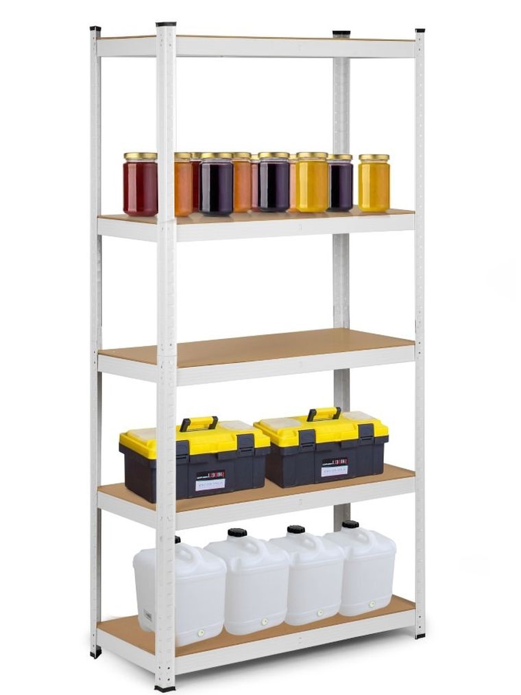 Humberg, regał metalowy, magazynowy, 2w1, 180-90-40 cm, 875 kg