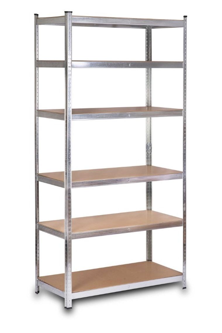 Humberg, regał metalowy, magazynowy, 6 półek, 222-110-50 cm, 900 kg