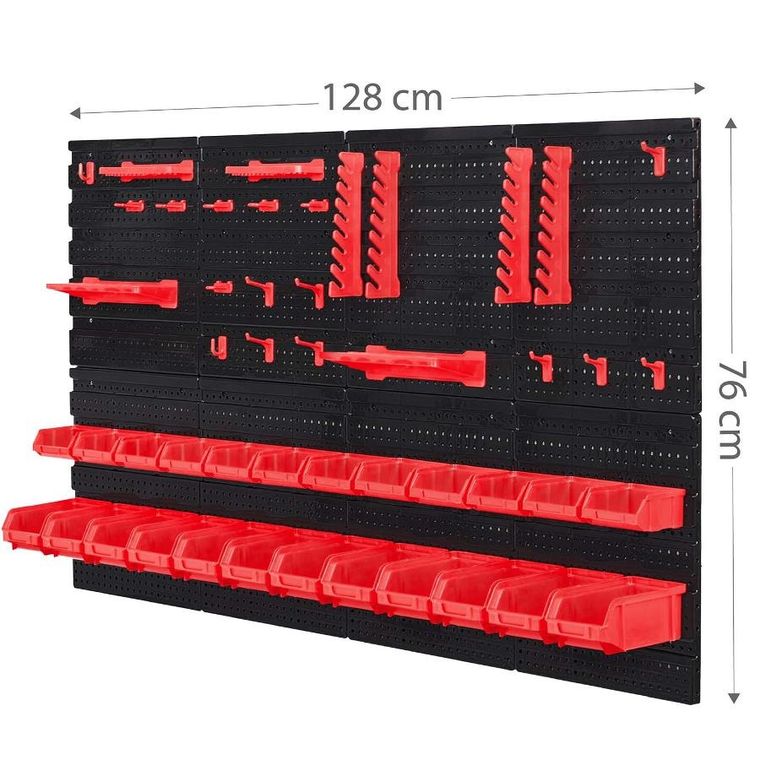 Humberg, tablica narzędziowa, warsztatowa, 128-76 cm, HM-580