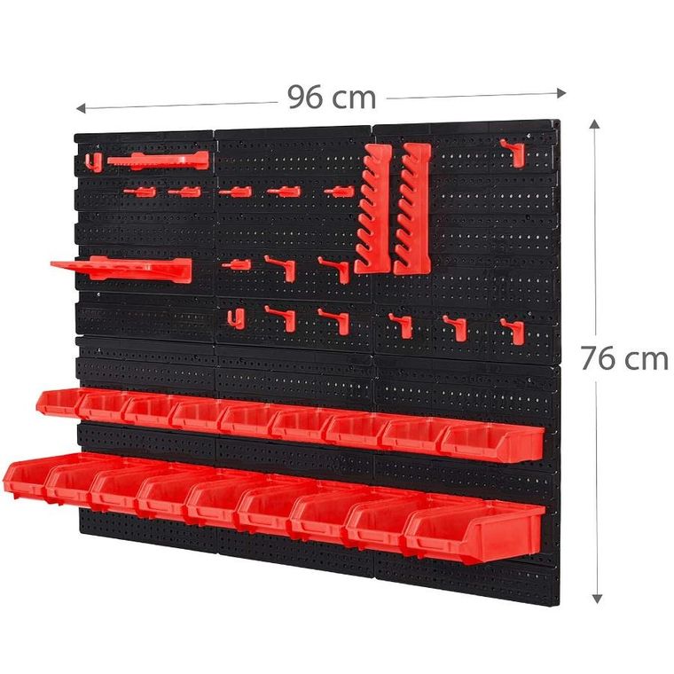 Humberg, tablica narzędziowa, warsztatowa, 96-76 cm, HM-581