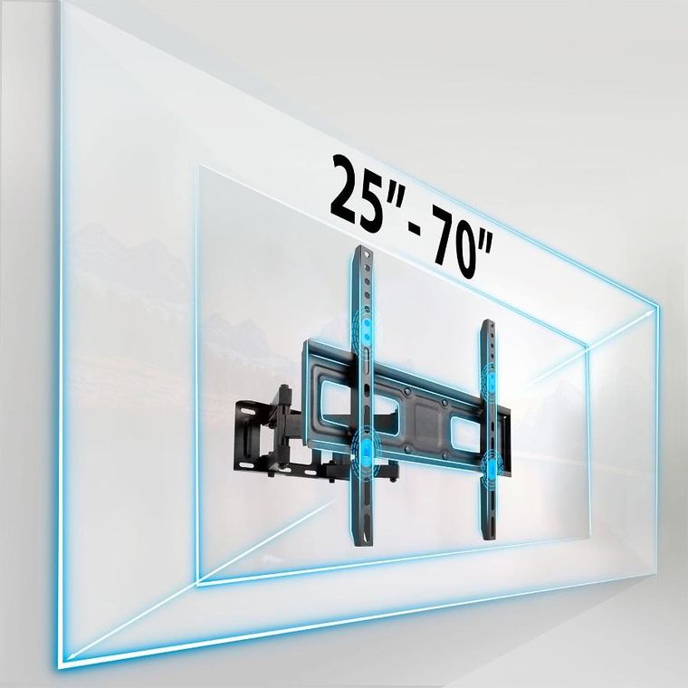 Humberg, uchwyt do telewizora, 25-70 cali, 50 kg