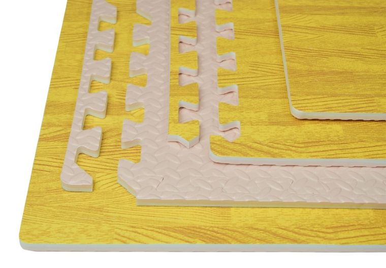 Humbi, mata piankowa, puzzle, panele jasne, 62-62-1 cm, 4 szt.