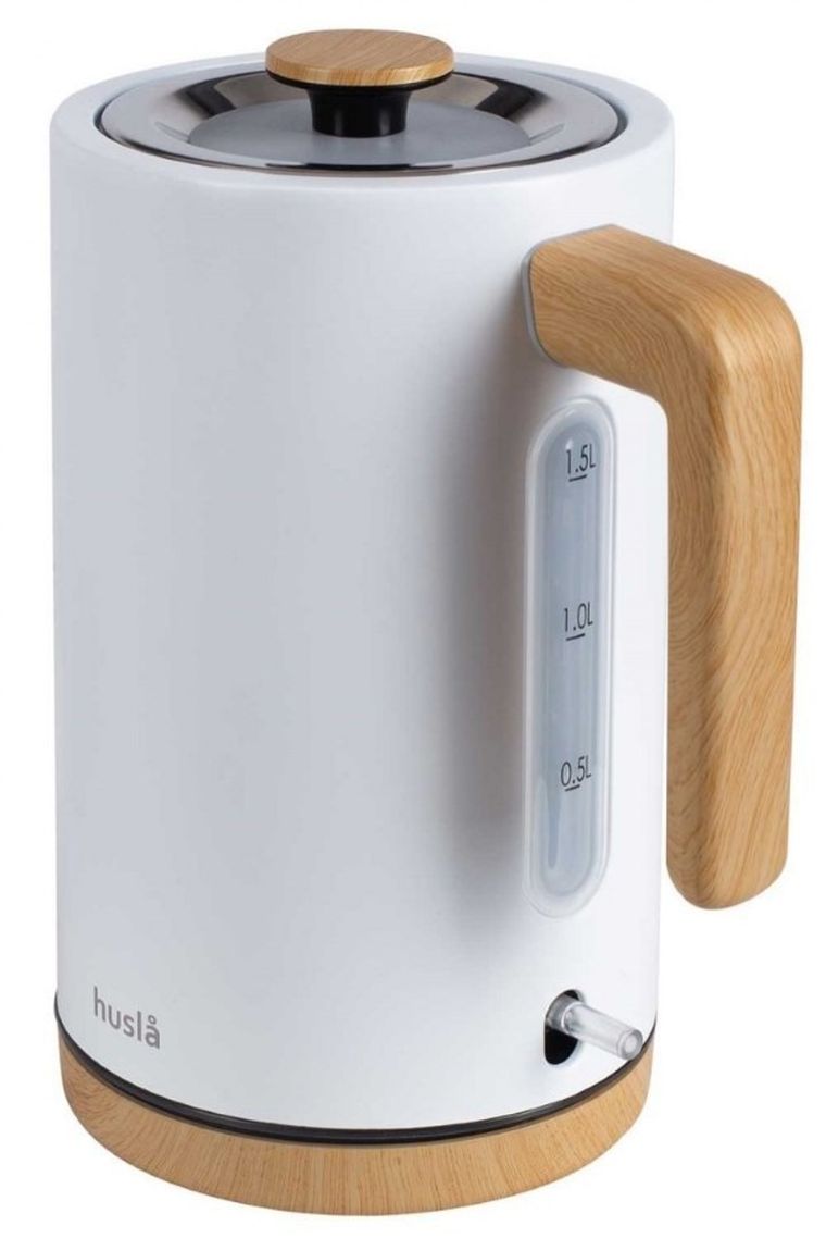 Husla, czajnik elektryczny, 1500 ml, biały, 73903