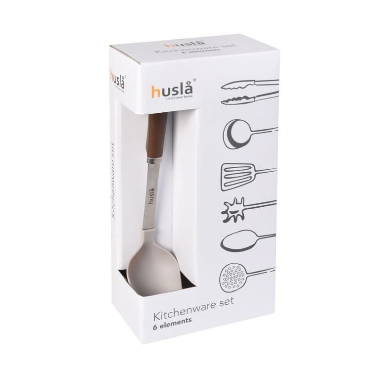 Husla, przybory kuchenne, 6 szt.
