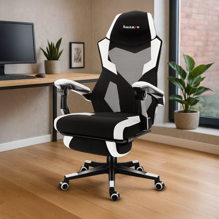 Huzaro, Combat 3.1 White, fotel gamingowy