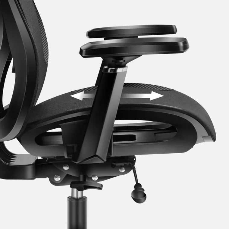 Huzaro, Combat 7.3, fotel gamingowy, Black Mesh