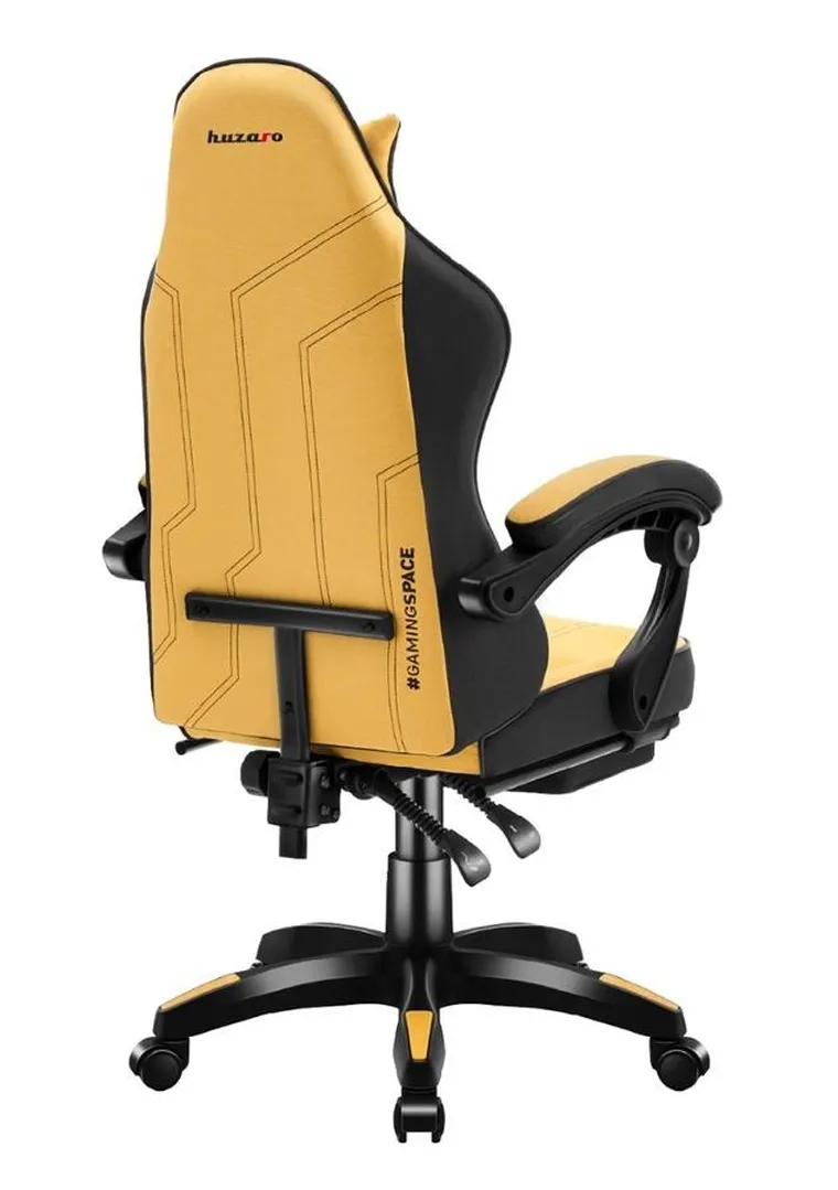 Huzaro, Force, 3.7, fotel gamingowy, yellow