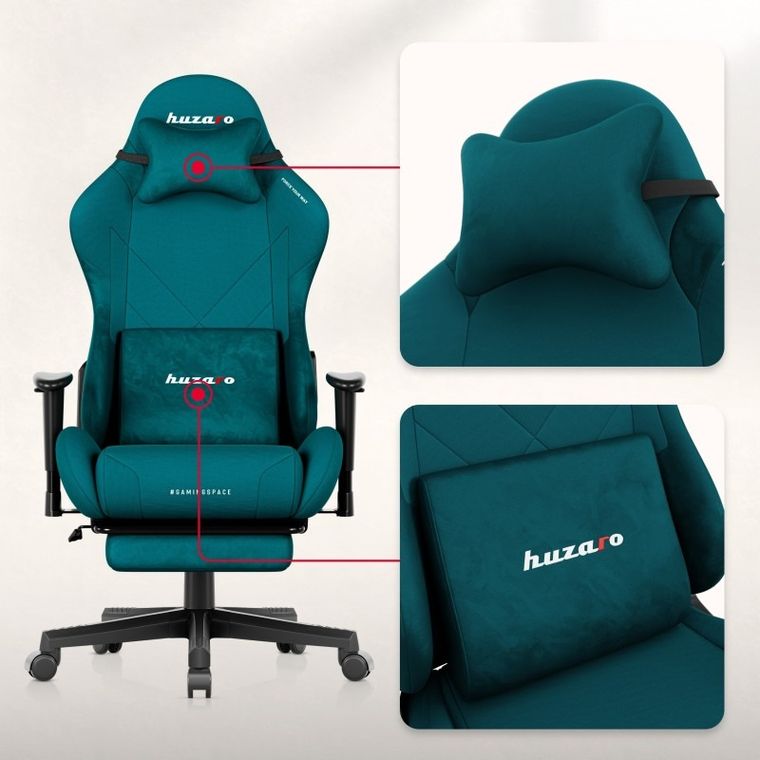 Huzaro, Force 5.7 Teal, fotel gamingowy