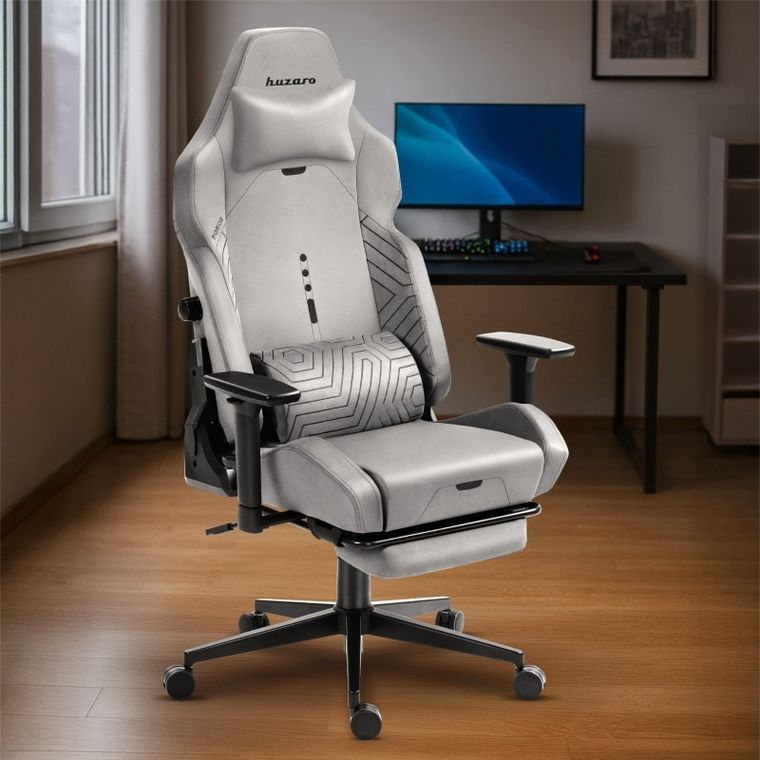 Huzaro, Force 8.1 Grey, fotel gamingowy