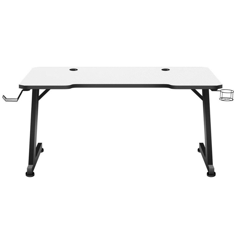 Huzaro, Hero 2.5, biurko gamingowe, białe