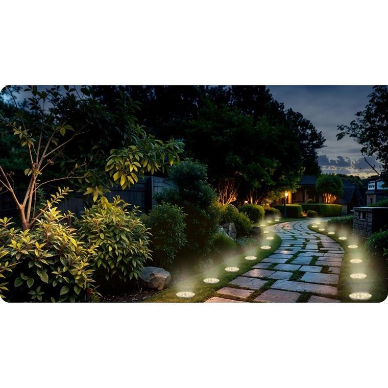 Ilumen, lampka solarna, naziemna, 6 szt.