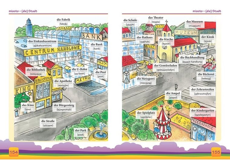 Ilustrowany słownik niemiecko-polski polsko-niemiecki
