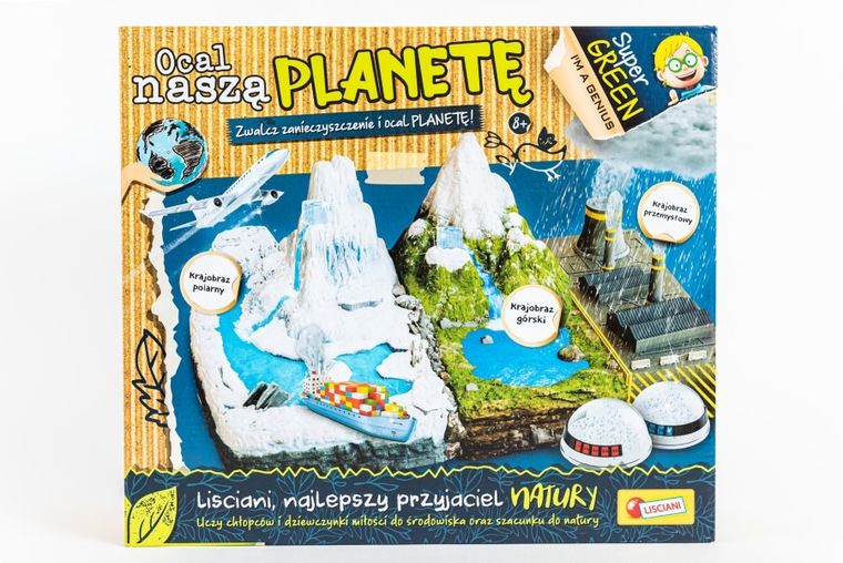 I'm a Genius, Ocalmy naszą planetę, zestaw naukowy