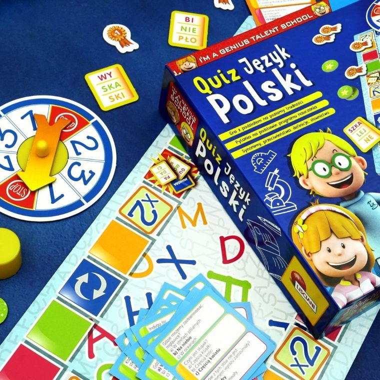 I'm a Genius, Quiz Język Polski, gra edukacyjna