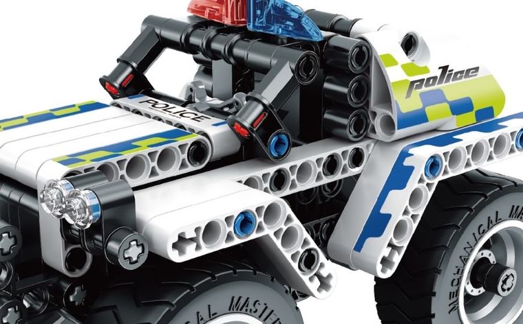 iM.Master, auto policja, klocki, 199 elementów