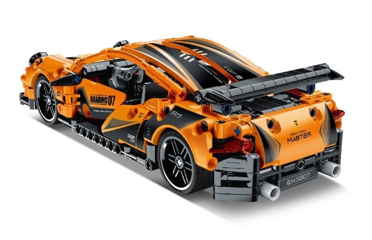 iM.Master, auto pomarańczowe, klocki, 490 elementów